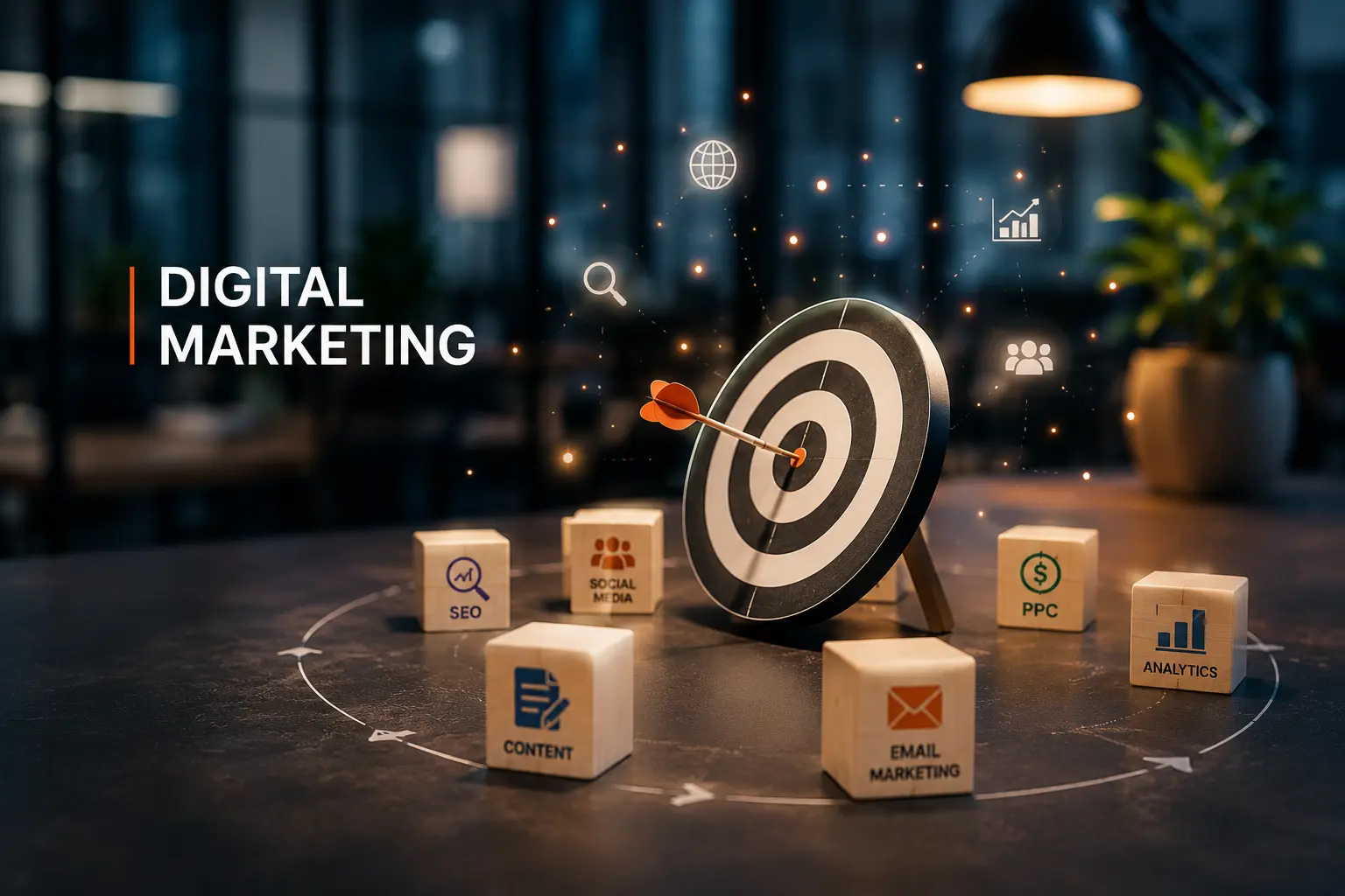 AI-powered digital marketing strategy team